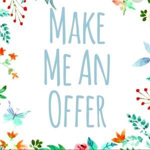 Make me an offer on any item!